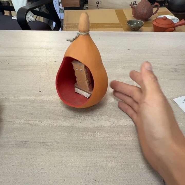 瓷片茶道具工艺品