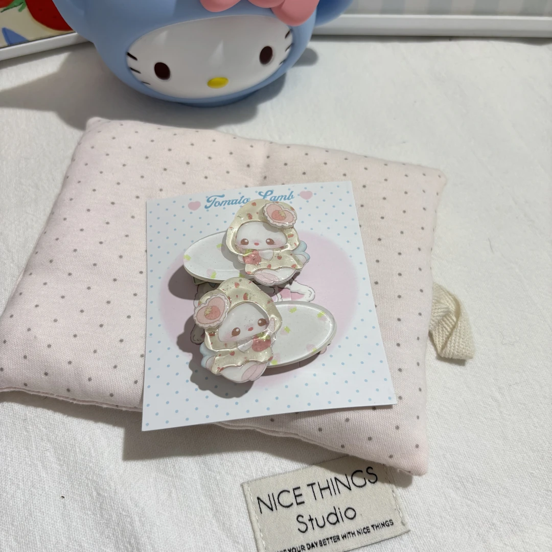 7606雨衣小兔发夹