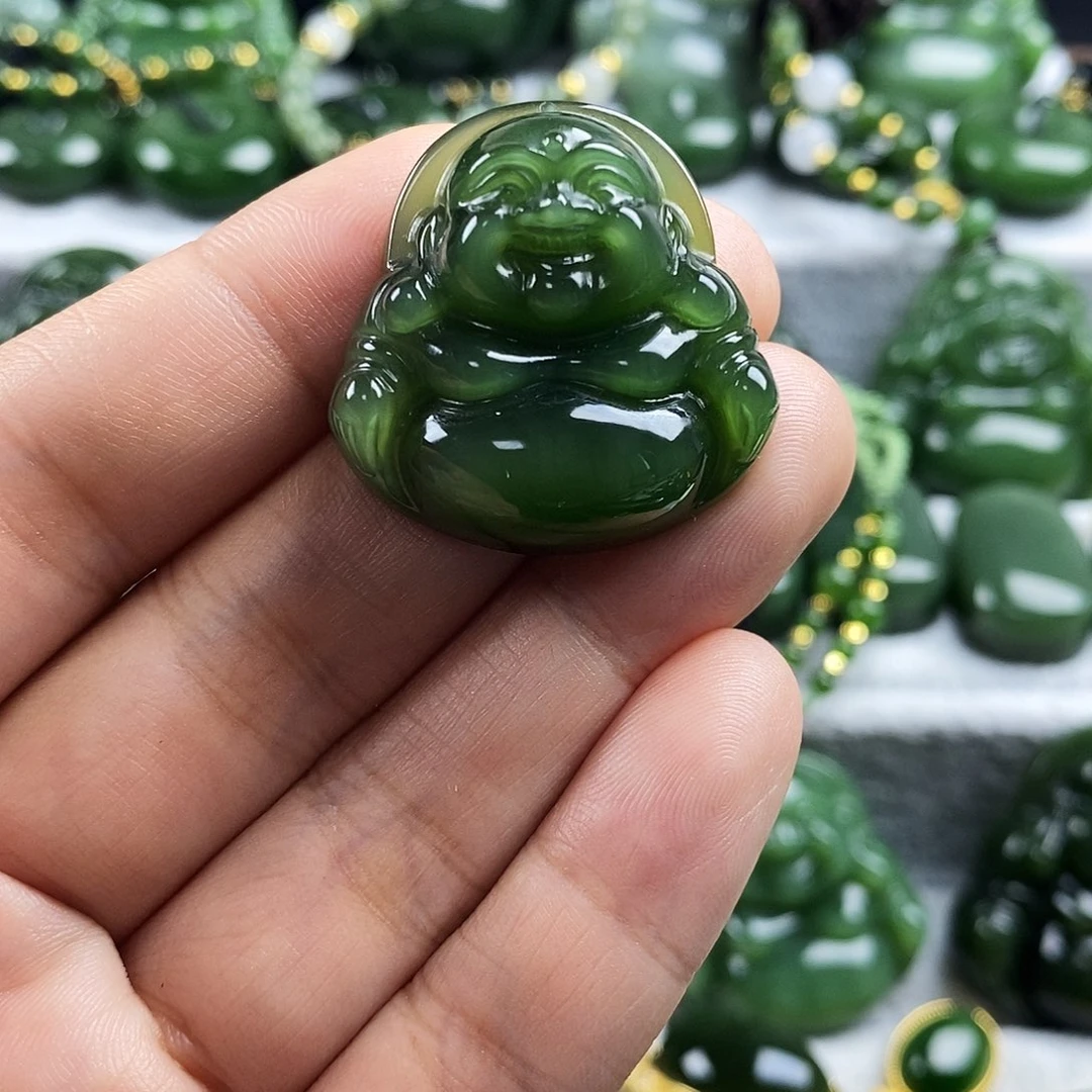 和田玉（碧玉）未镶嵌颈饰