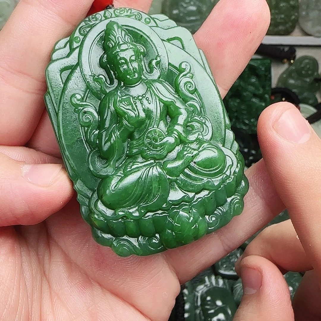 天***地和田玉未镶嵌颈饰