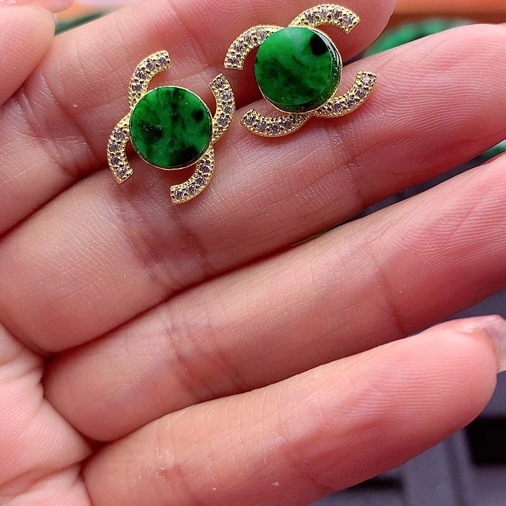 翡翠颈饰银S925镶嵌翡翠