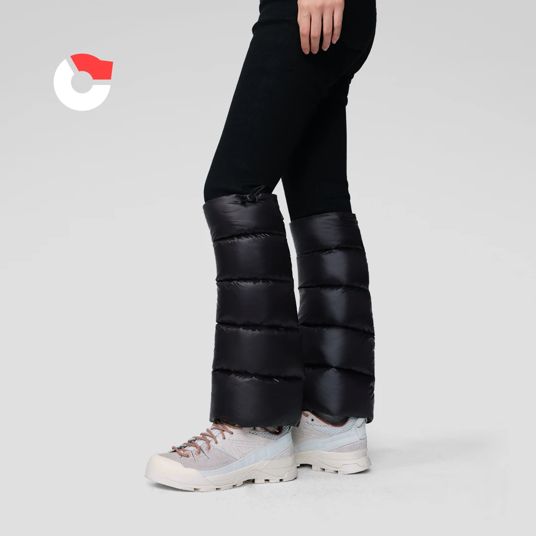 保姆鹅 羽绒护腿护脚踝防寒护腿保暖袜套办公室通勤秋冬[NG2876]