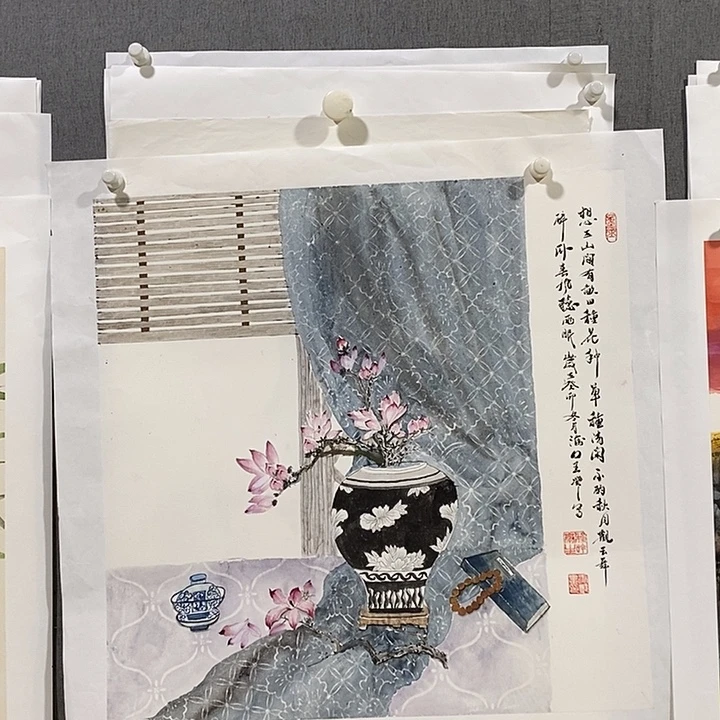 国画手写手绘作品342