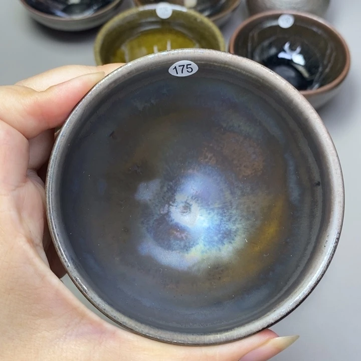 茶盏建窑建盏柴烧主人杯
