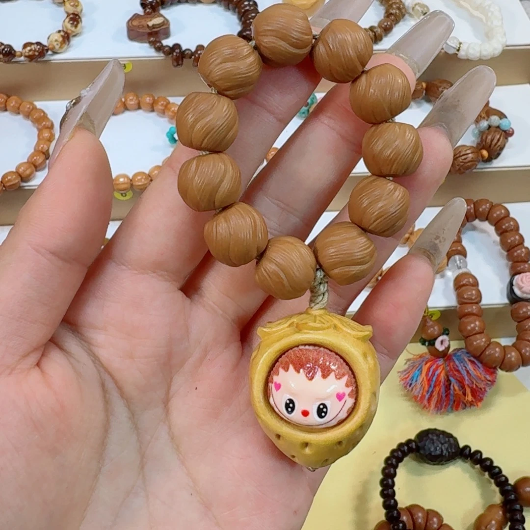 星月菩提手串卷卷酥草莓手捻