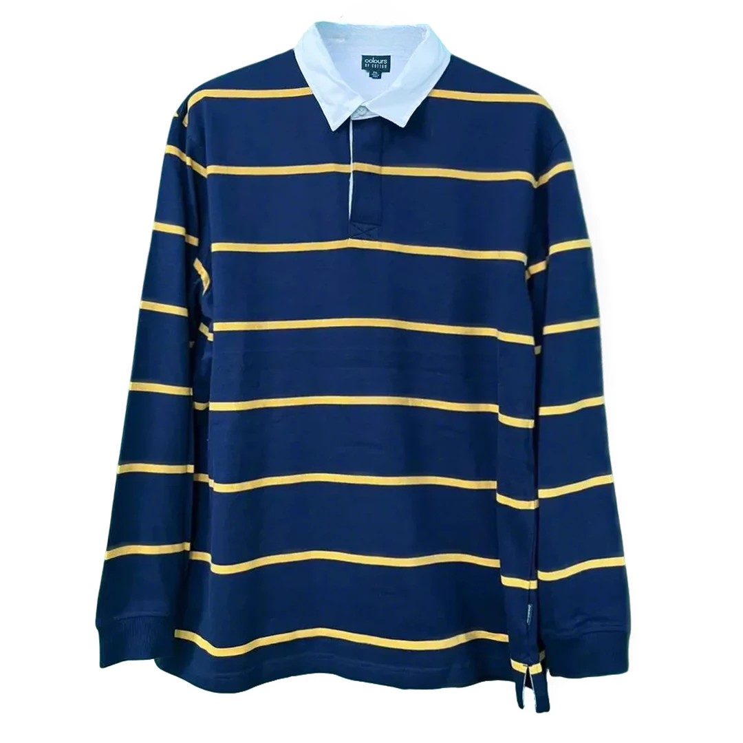 大码春秋款男士宽松休闲衬衫领假两件条纹针织衫时尚潮男卫衣WY25