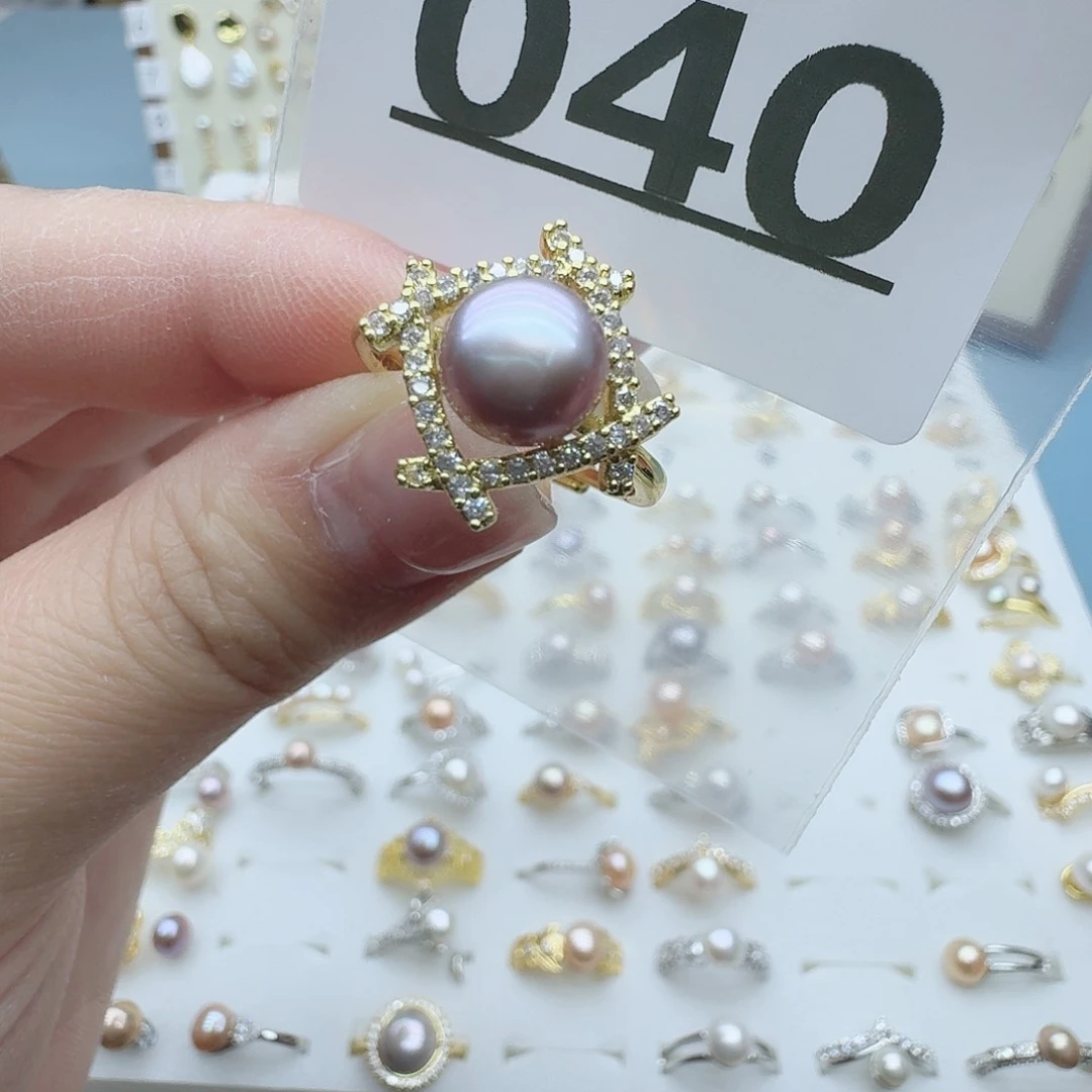 淡水珍珠珠宝奇石合金040