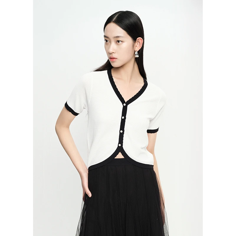 【艾美甄选】NEELLY纳俪商场同款毛针织衫N24054A04581