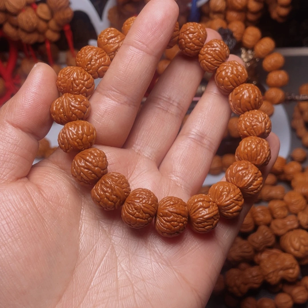 桃核手串龙纹桃枭