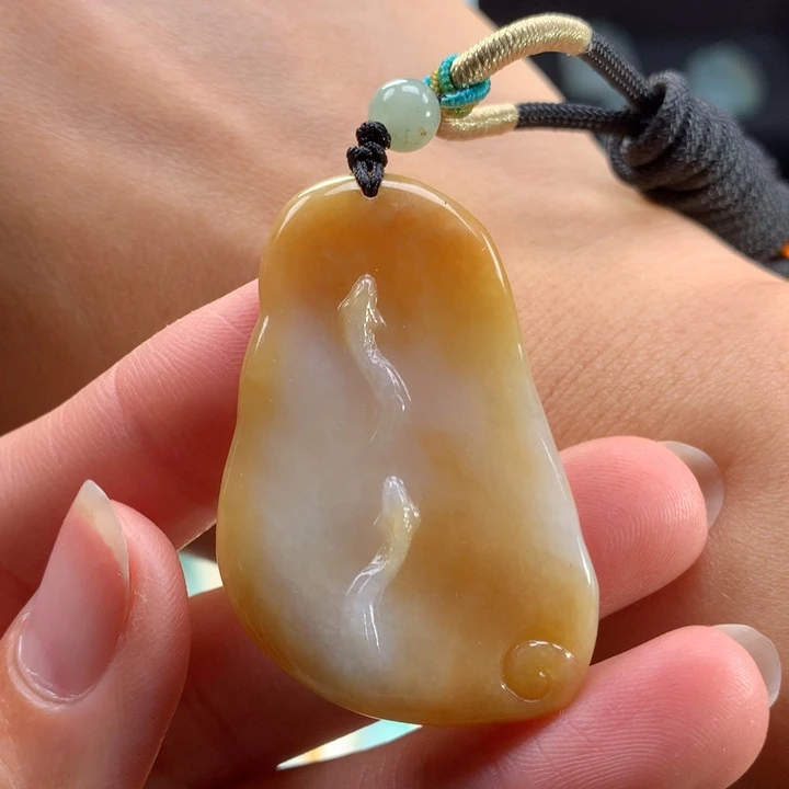 翡翠未镶嵌挂件精品