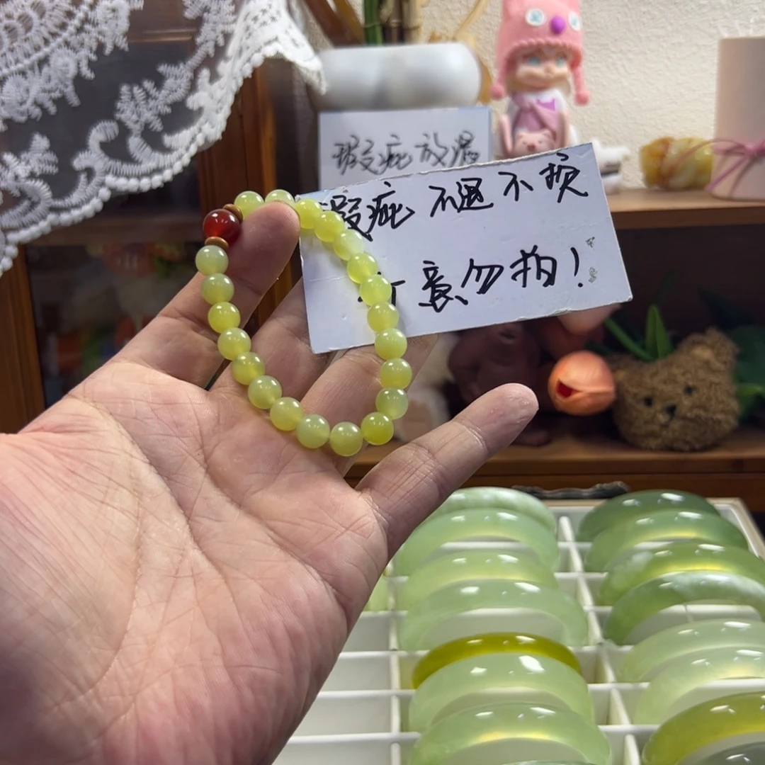 未镶嵌蛇纹石玉手镯420