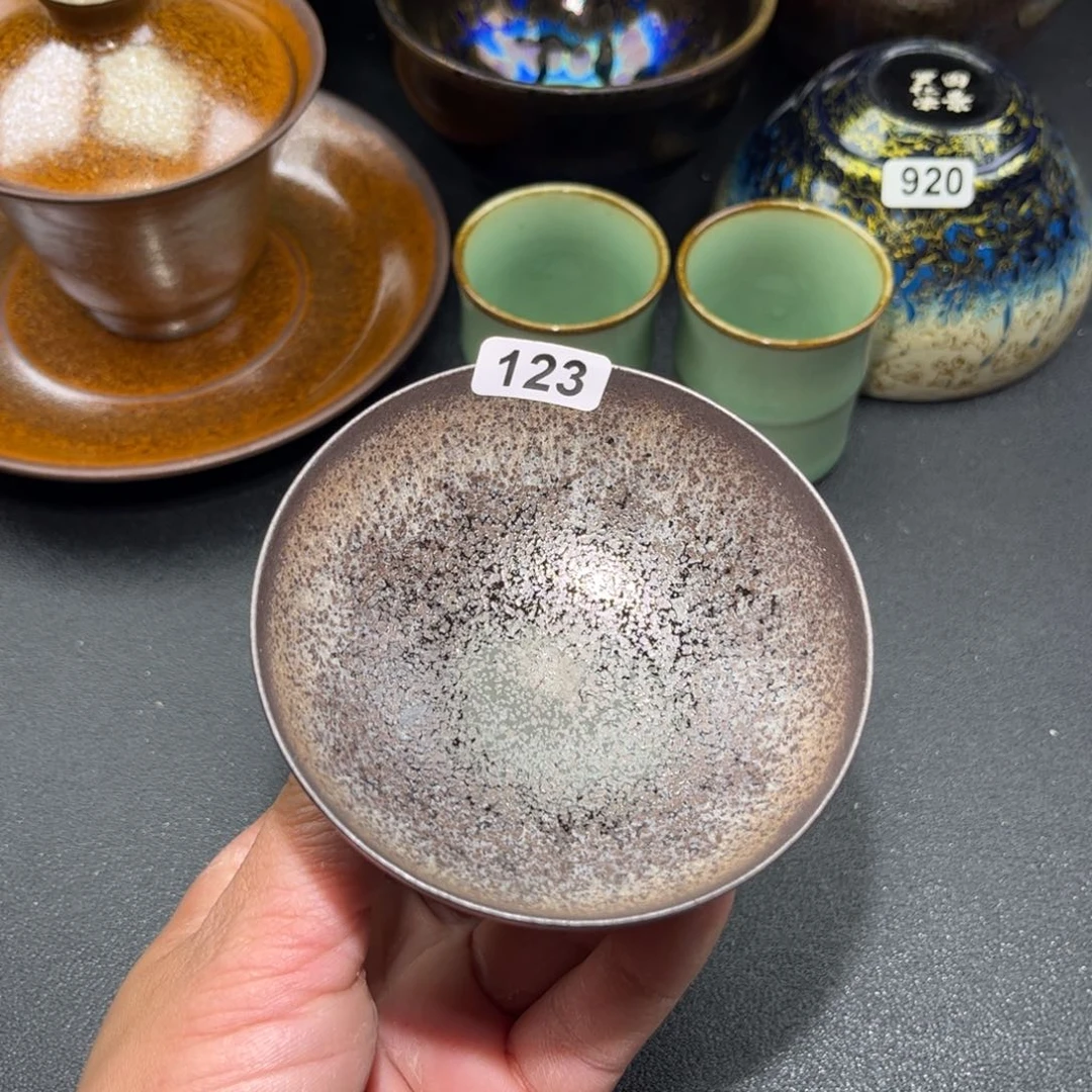 茶盏123 建盏单盏放大漏……