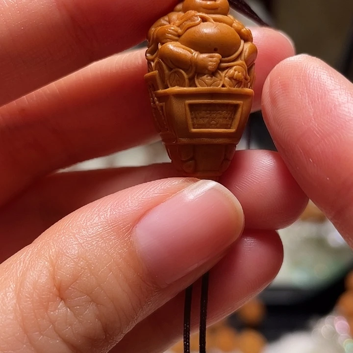 橄榄核吊坠橄榄核