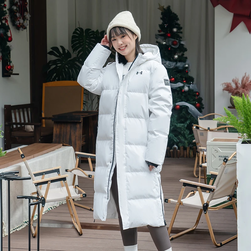 Under Armour/安德玛【亲子同款】长款品牌男女款中大童羽绒服鸭绒