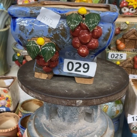 【闪购商品】红陶粗陶材质多肉花盆