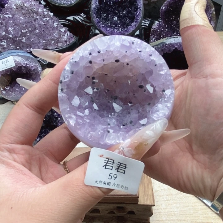 大型摆件（非配饰）紫晶未镶嵌