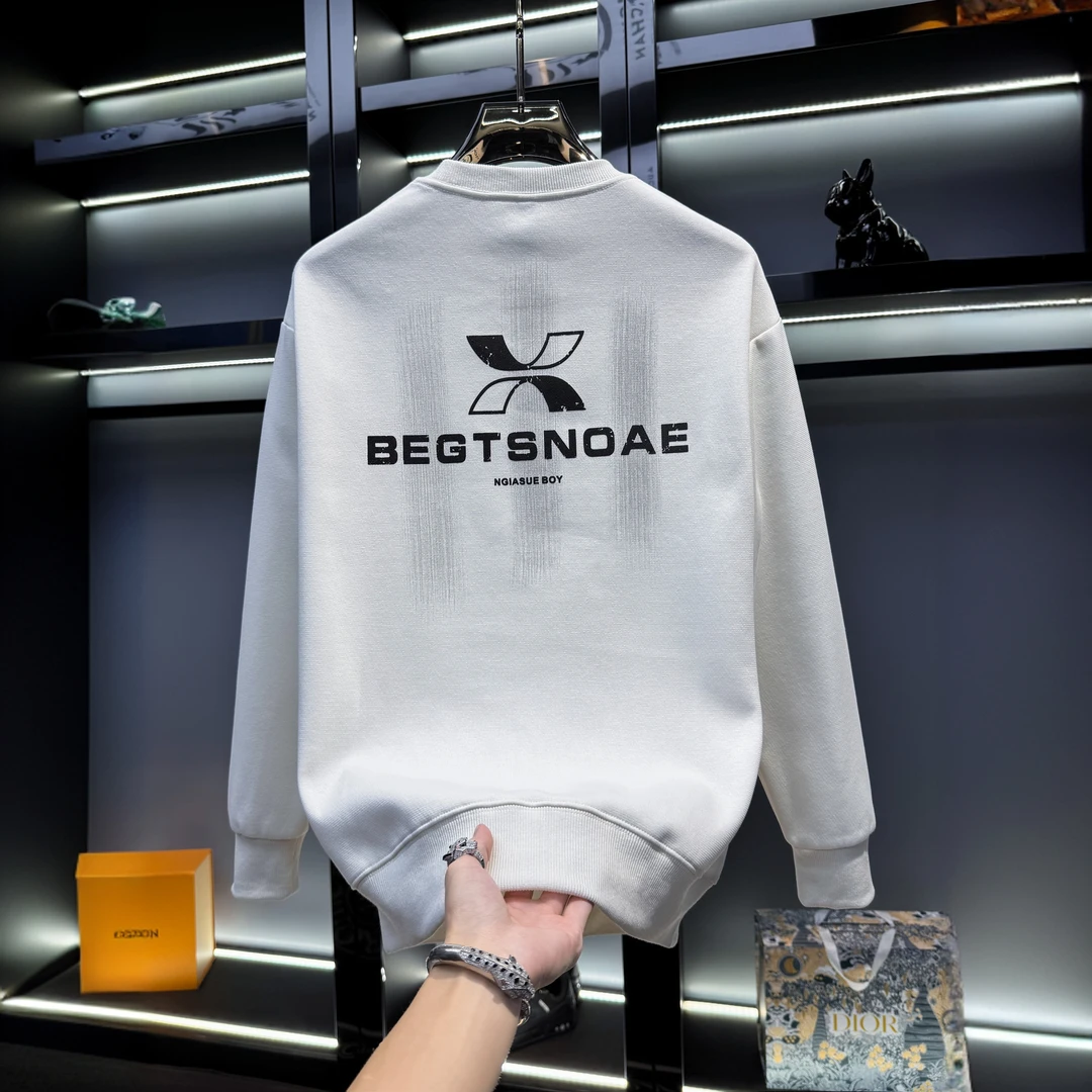 梦泡官方秋冬男士美式扎染潮宽松牌圆领卫18男款男士秋冬宽松卫衣