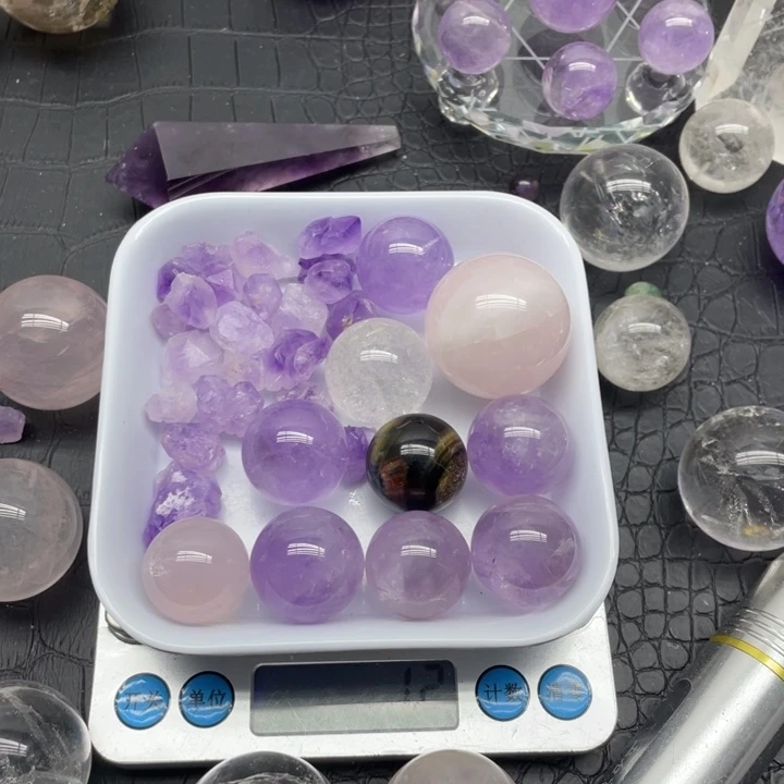 水晶58未镶嵌雨*天然水晶