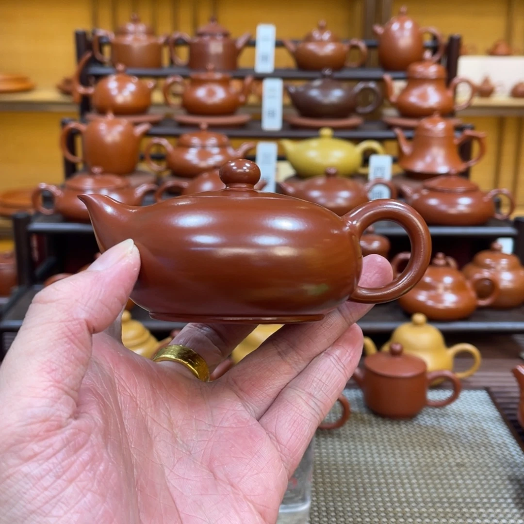 朱泥茶壶红凤雏 120-140cc