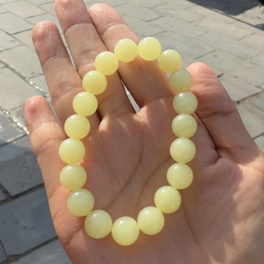 和田玉未镶嵌颈饰青海黄口帅弟弟F多样性拍一发一