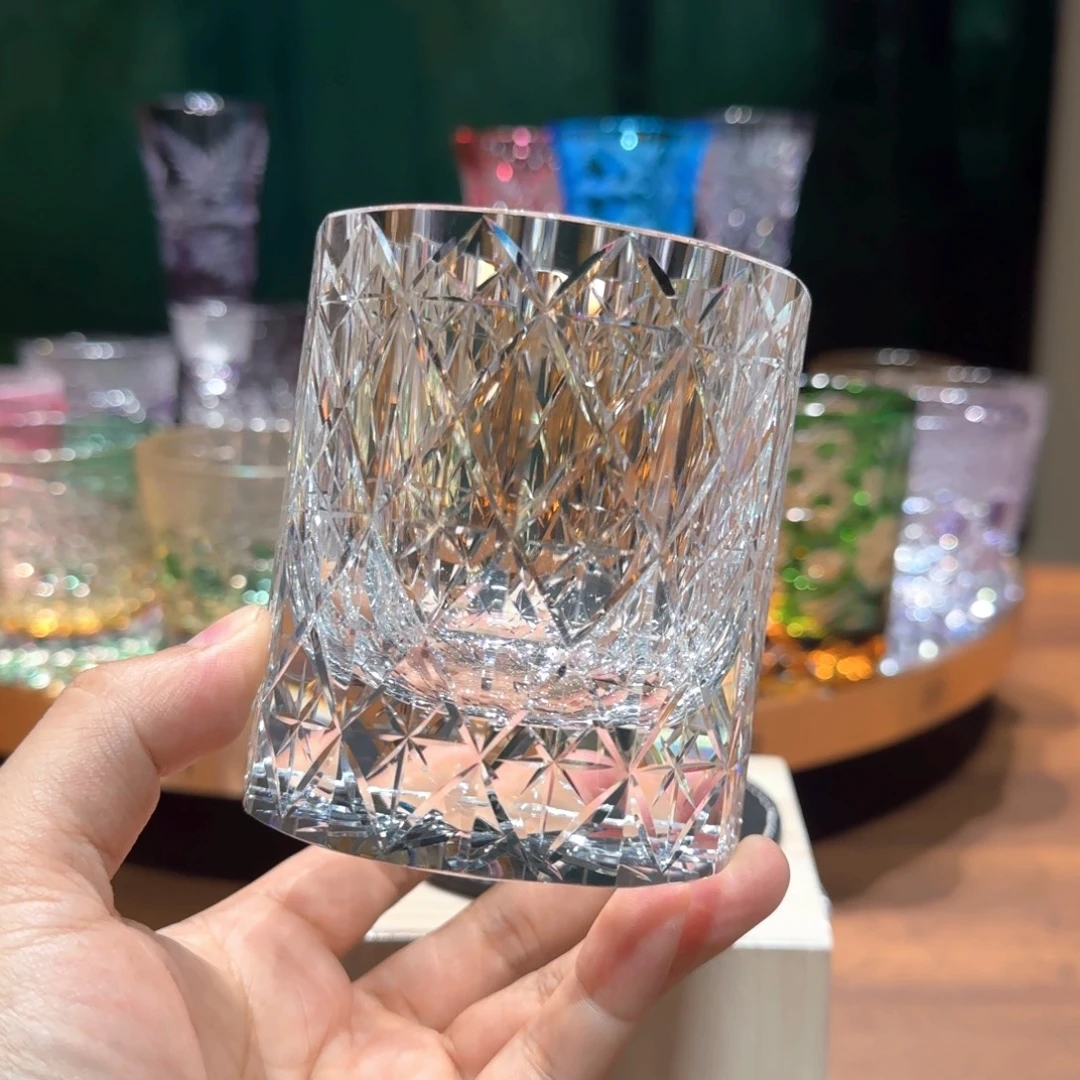 日月星辰威士忌酒杯