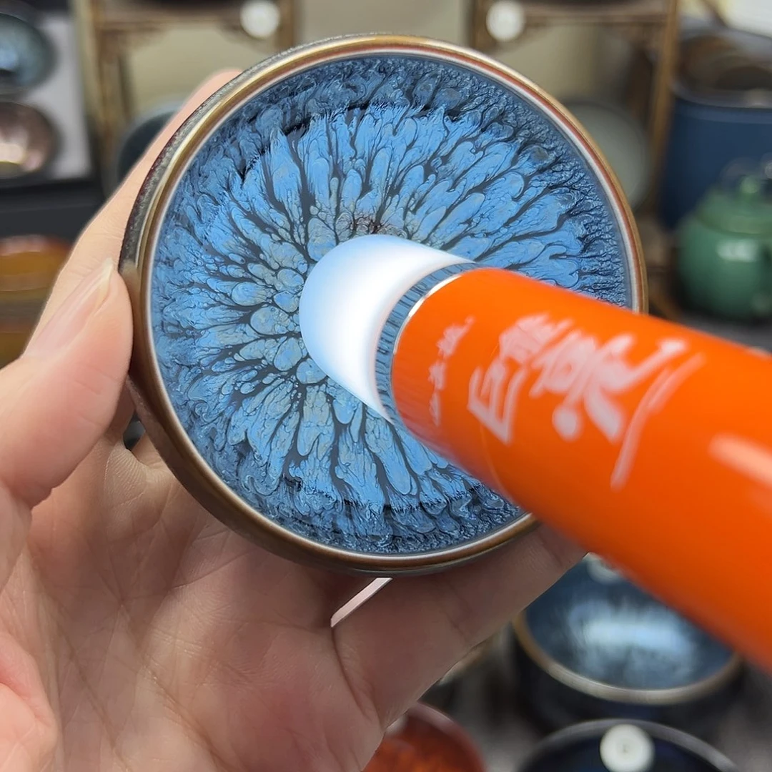 茶盏百花波体手工