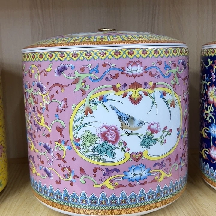 瓷片茶叶罐茶叶罐