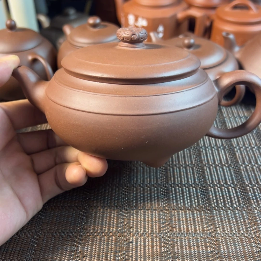 紫砂茶壶宜兴原矿紫砂壶300毫升容量