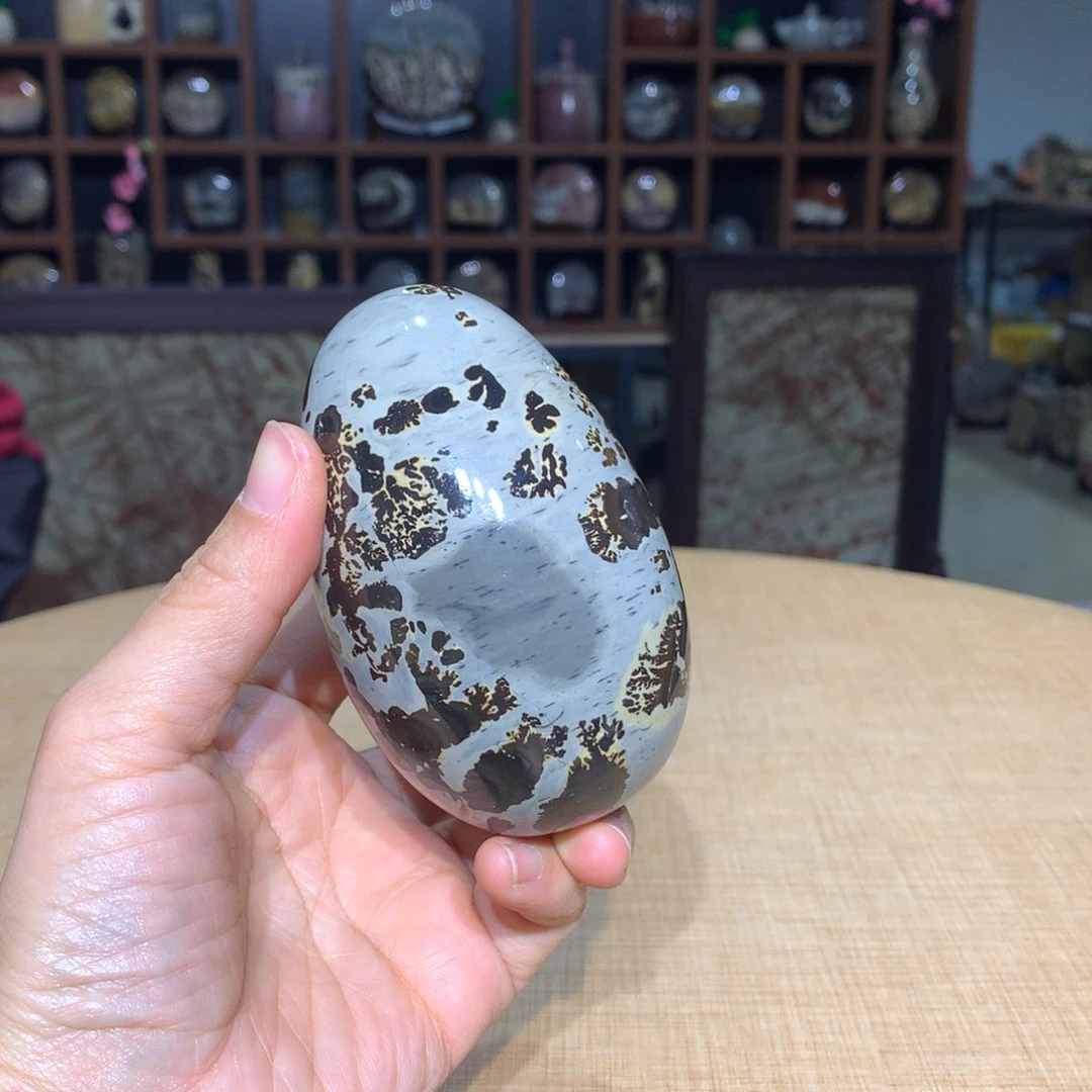 紫砂广西国画石摆件，收藏观赏