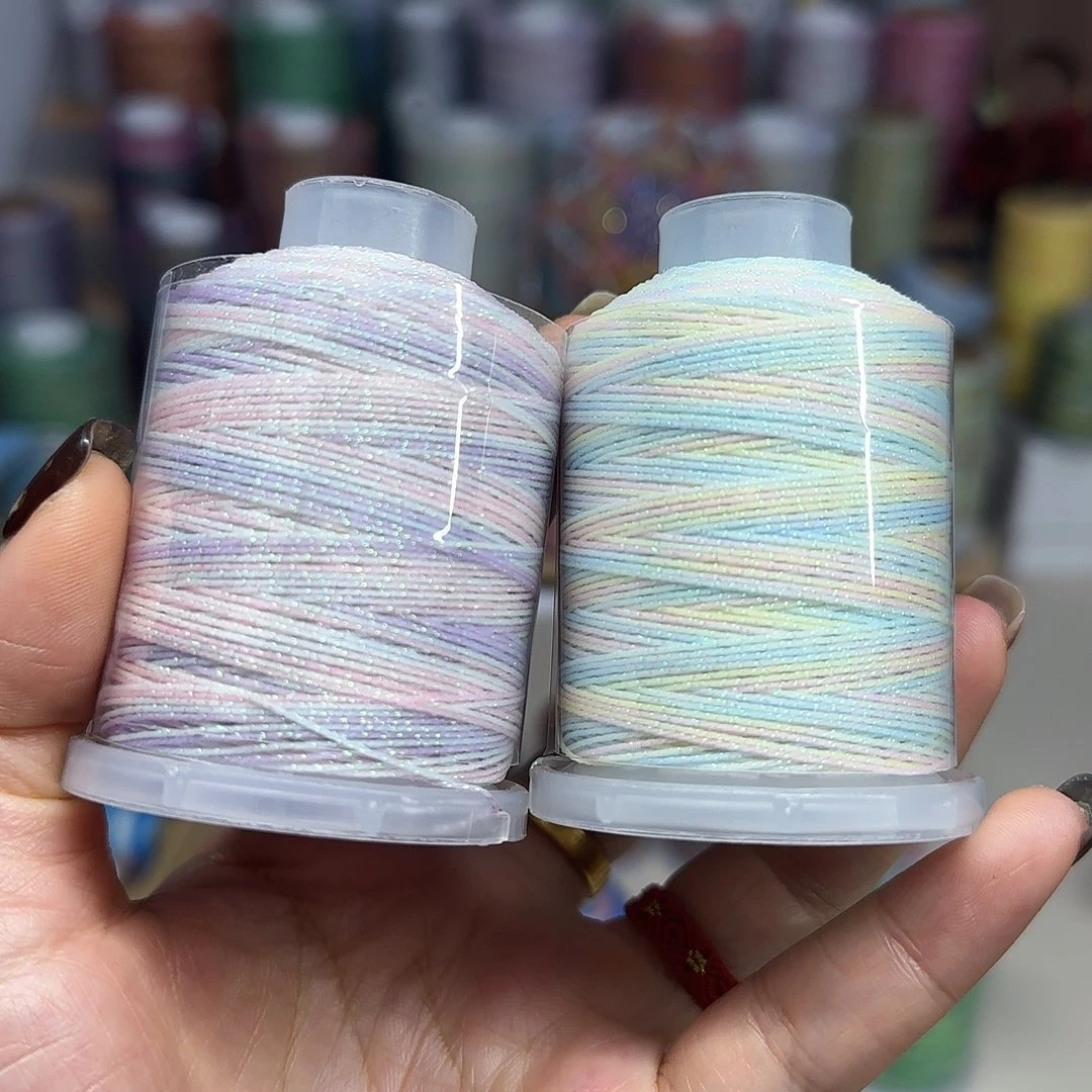 0.5星空段染蜡线40克雪宝。米妮