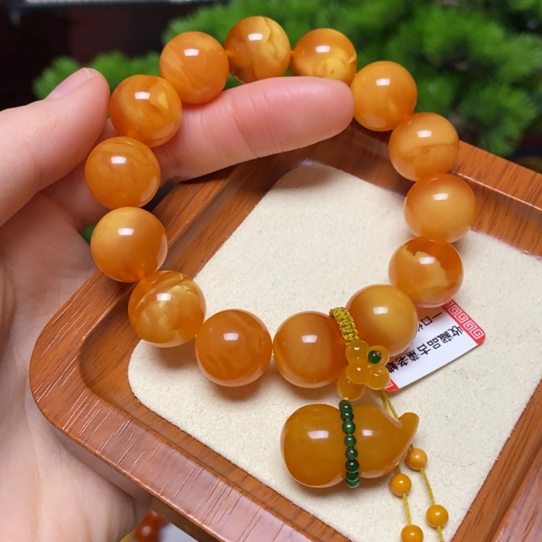 【闪购商品】手链蜜蜡未镶嵌手串