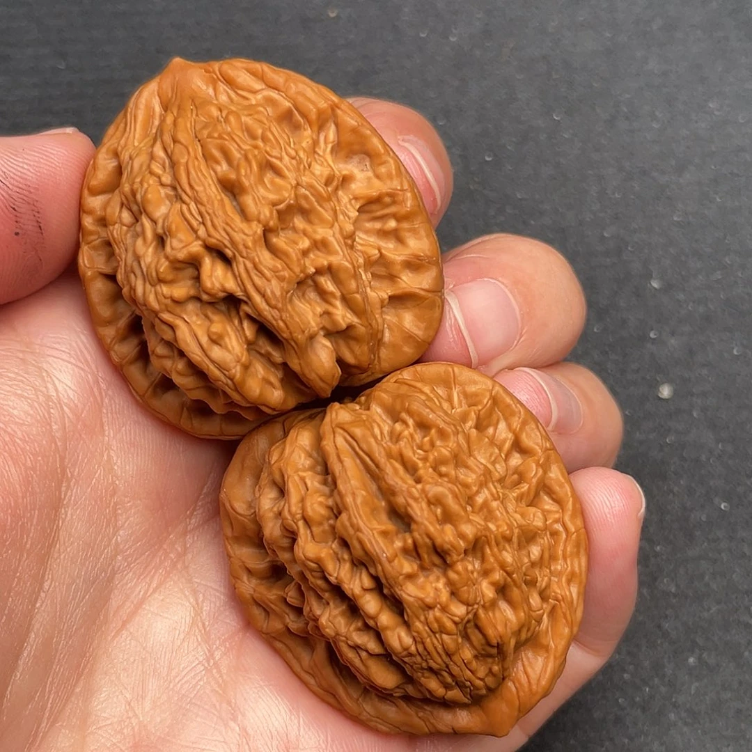 桃核把件麦穗虎头40尺全品1120