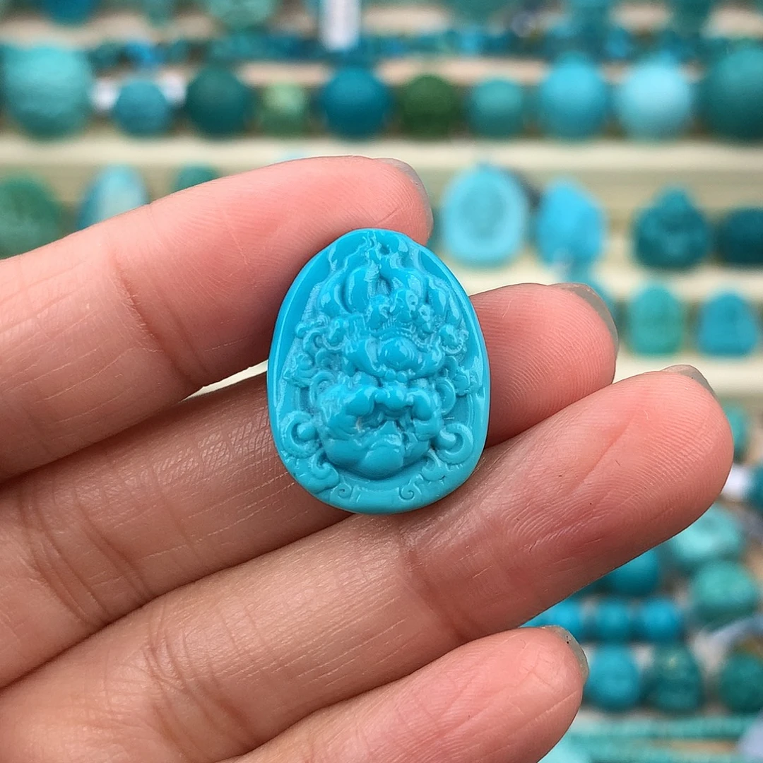 绿松石未镶嵌珠宝奇石