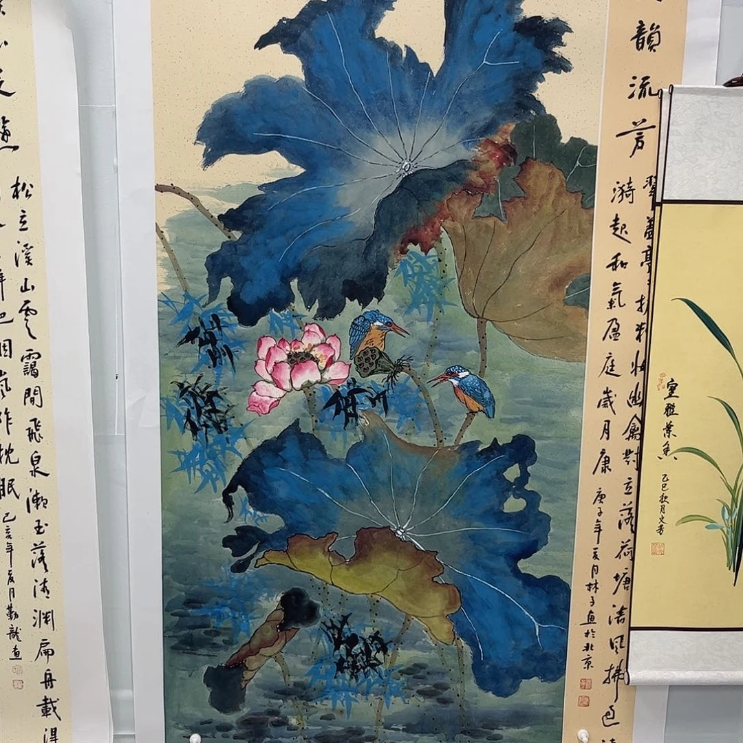 国画纯手绘宣纸国画作品