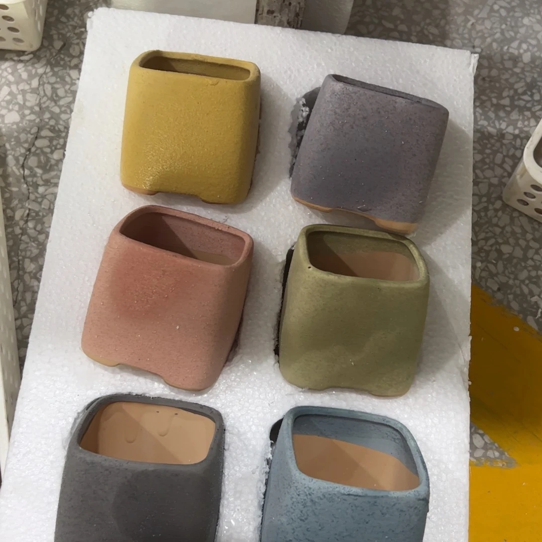 陶瓷陶瓷多肉花盆@@4