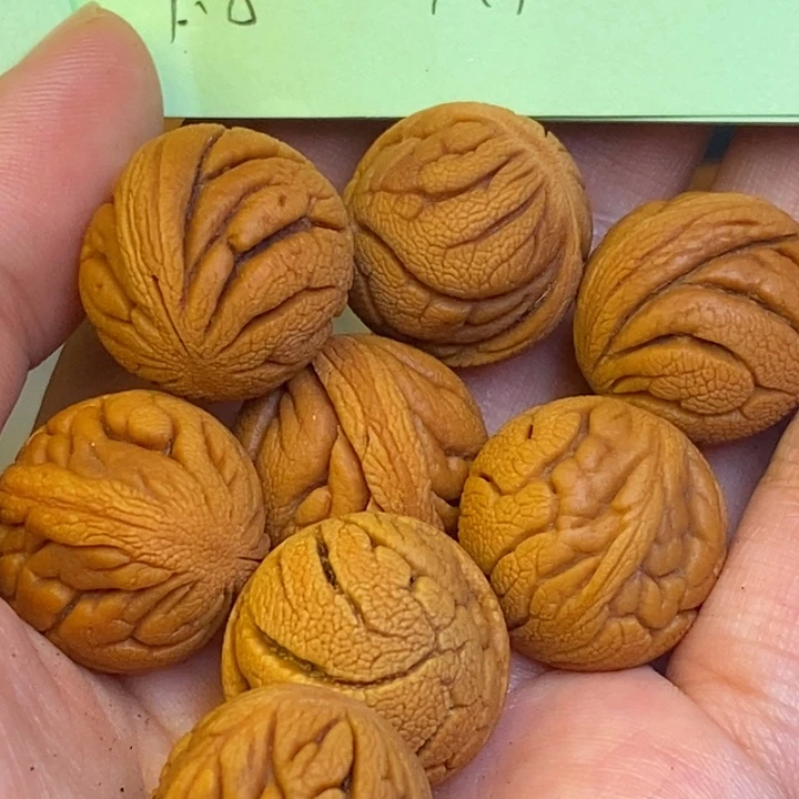 桃核吊坠秦岭龙纹桃核22