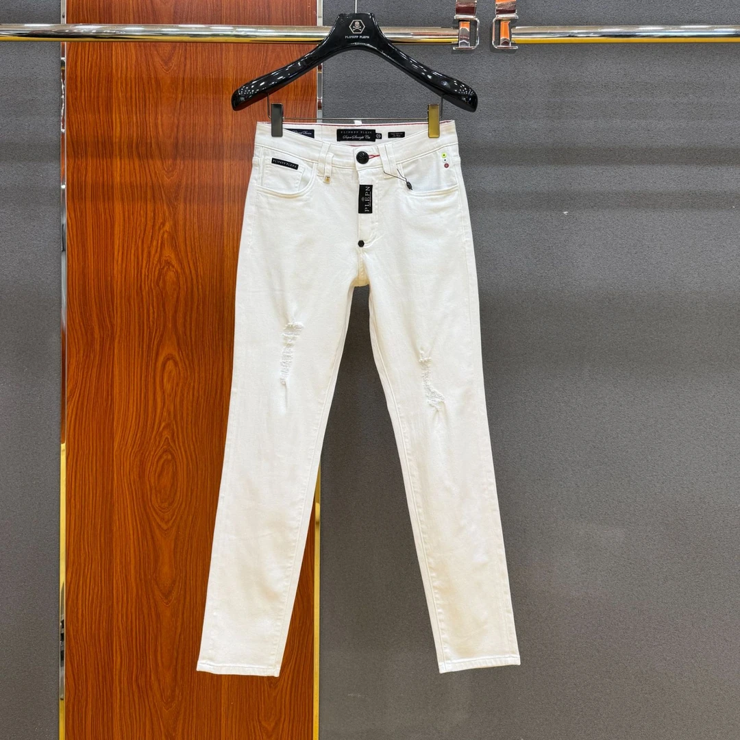 PLIPHPP PLEPN正品PP高奢版夏季超薄高弹百搭修身直筒牛仔裤9988