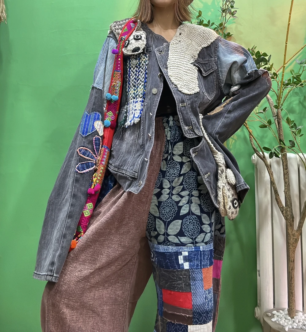 泰国手工服饰春秋款女常规短外套