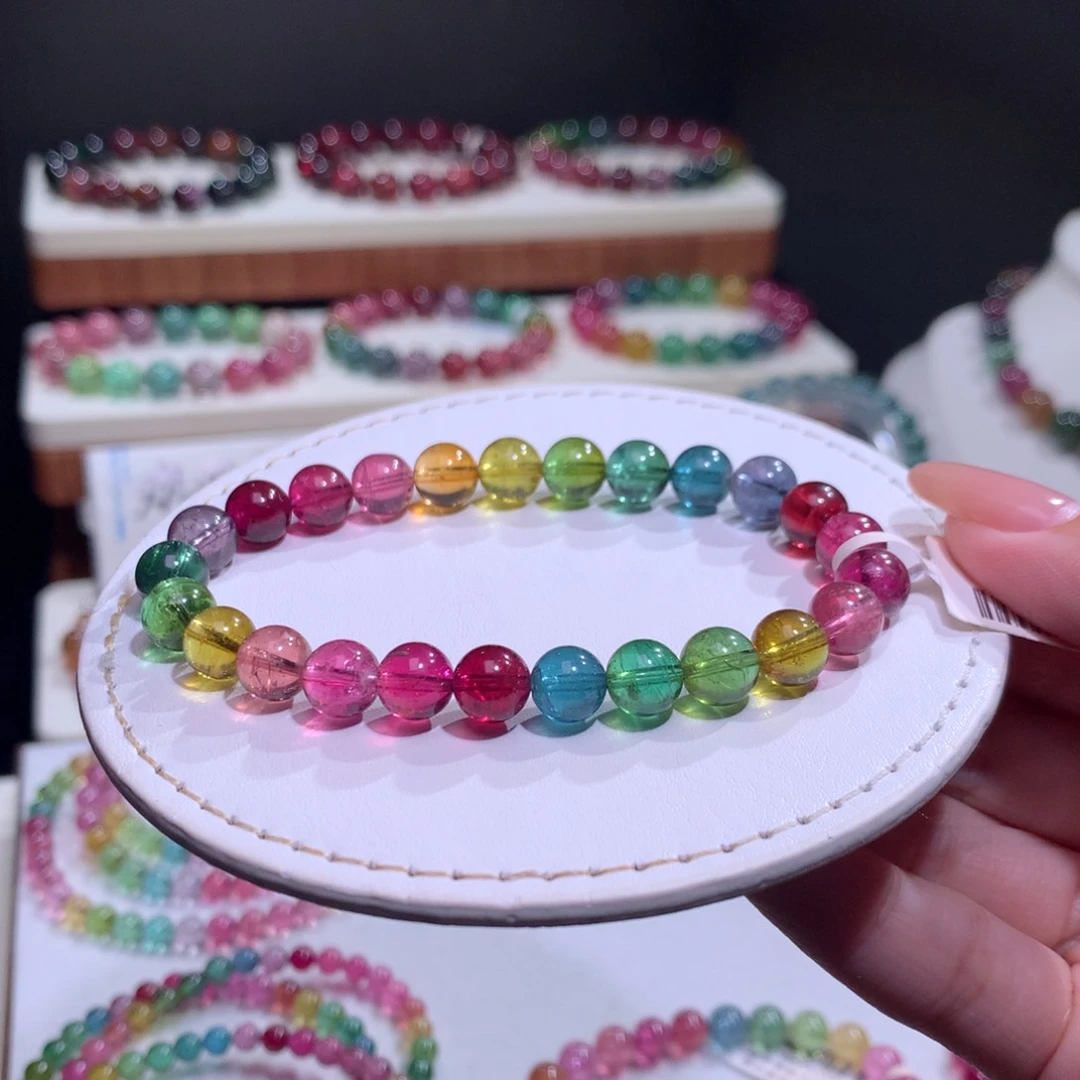 未镶嵌手链碧玺碧玺