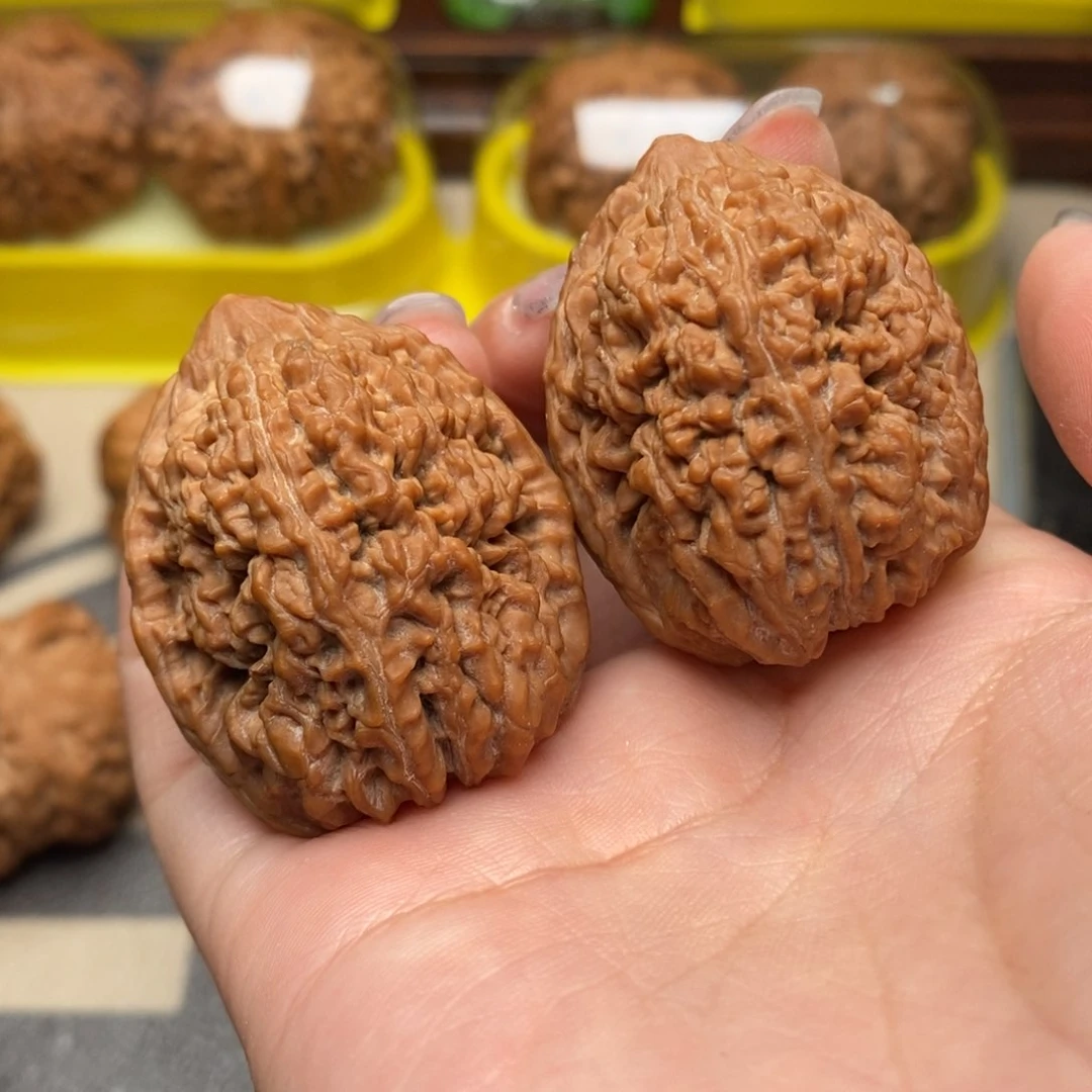 文玩核桃把件大蒜头35 S12号