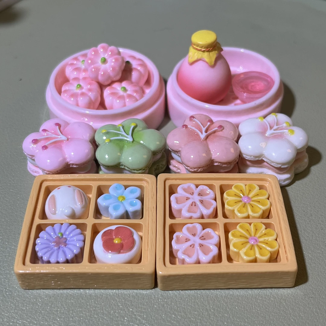 【中式甜点】微缩创意食玩点心微景观场景配饰diy摆件过家家玩具