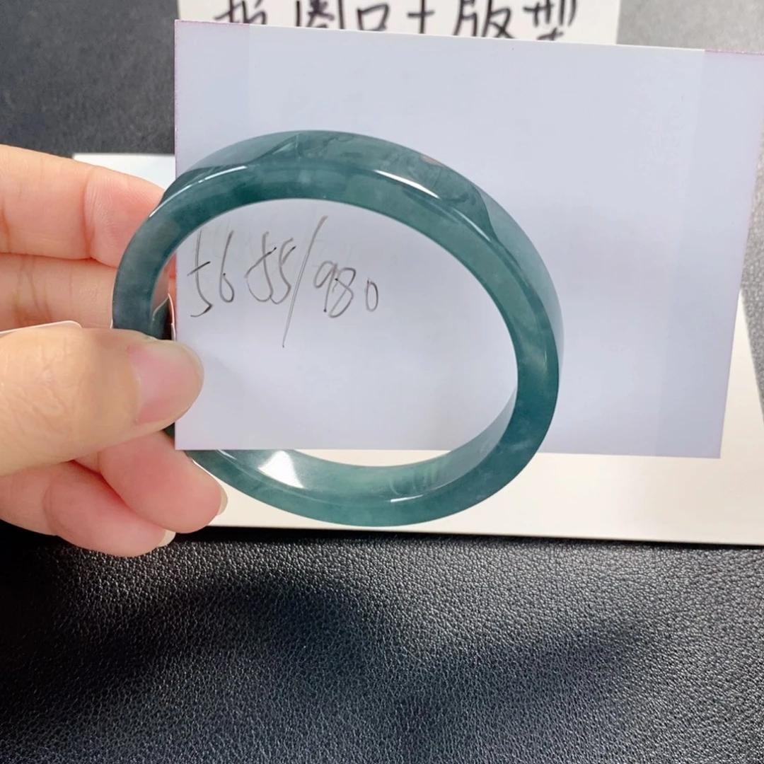 翡翠未镶嵌手镯天然翡翠