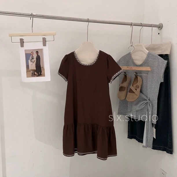 slx@ 2567 花边连衣裙