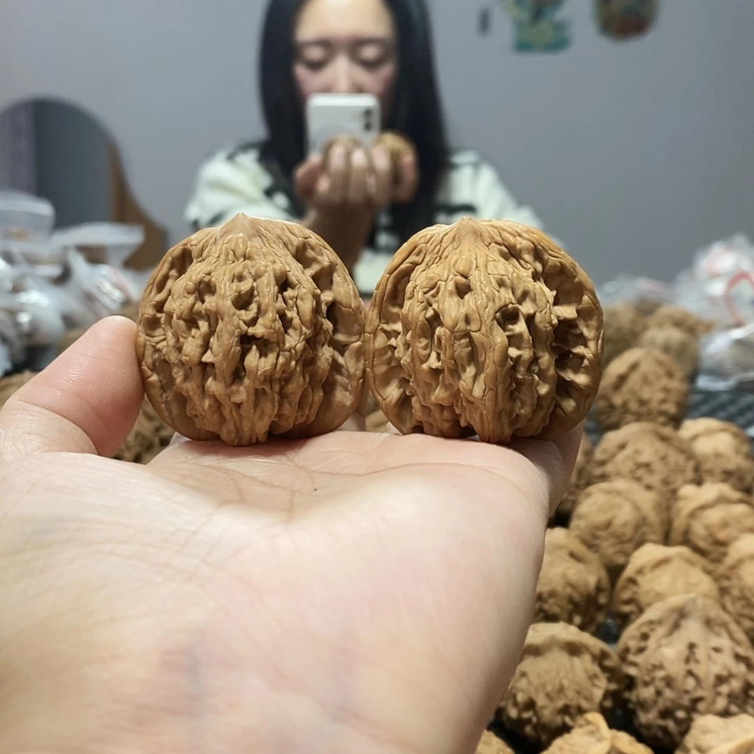 吊坠文玩核桃麦虎41