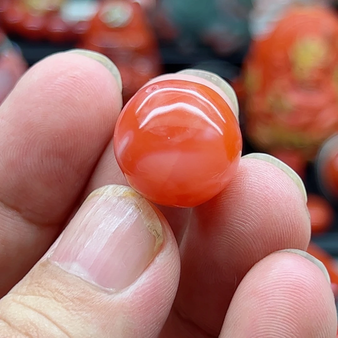 南红玛瑙配饰未镶嵌爱****子