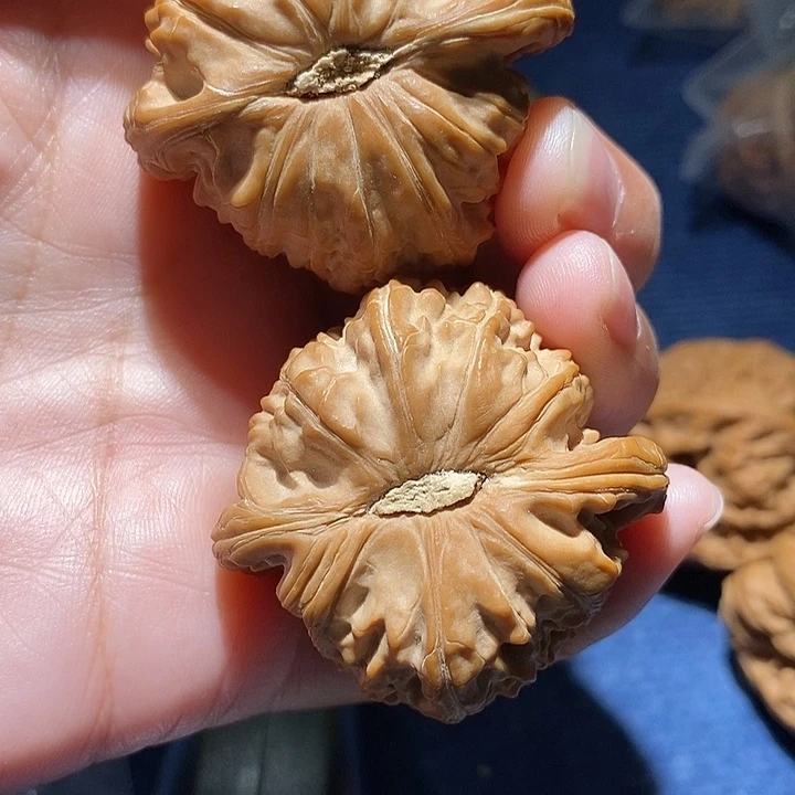 Z***z文玩核桃吊坠白狮子