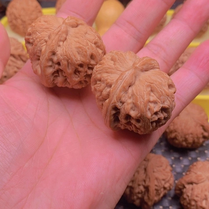 核桃手串/手链姽*ღ元宝狮子头43尺