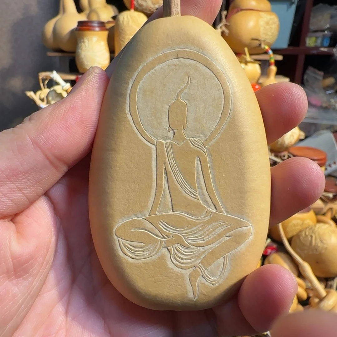 有机玻璃无像佛夹扁