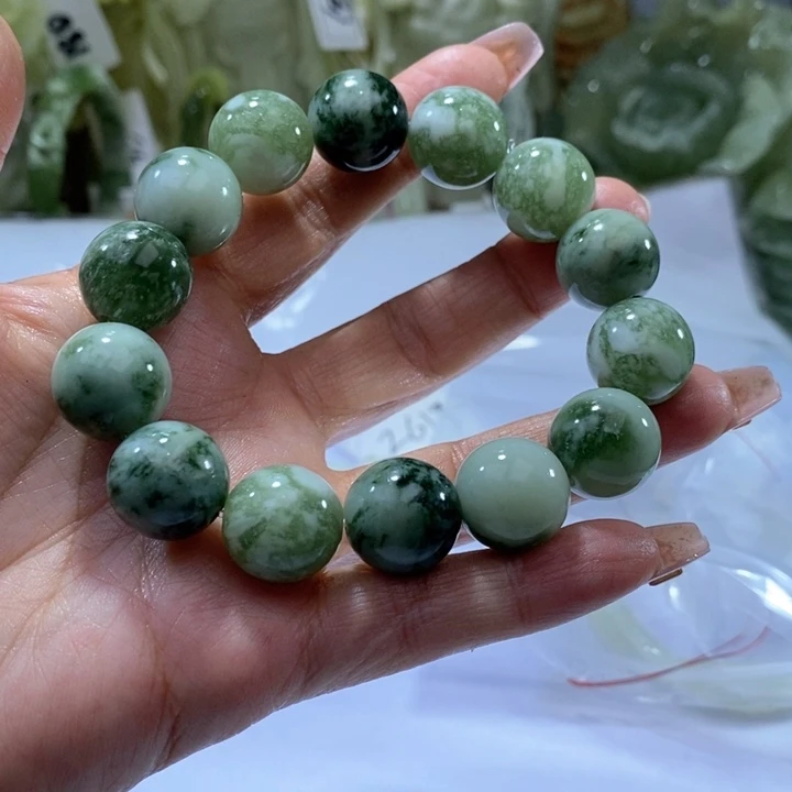 岫玉岫玉手链未镶嵌