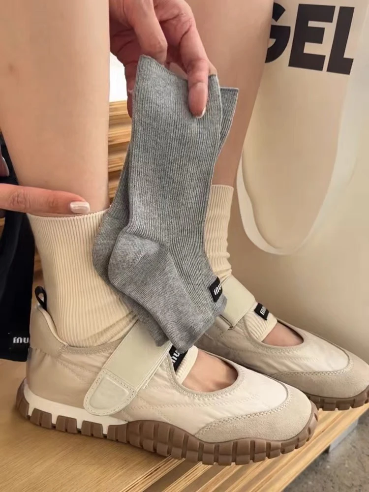 唐小彩~颜色随机发货~谬风踩脚袜套短袜夏季薄款透气短筒半截袜套